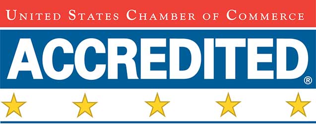 United States Chamber of Commerce Five Star Accredited Logo