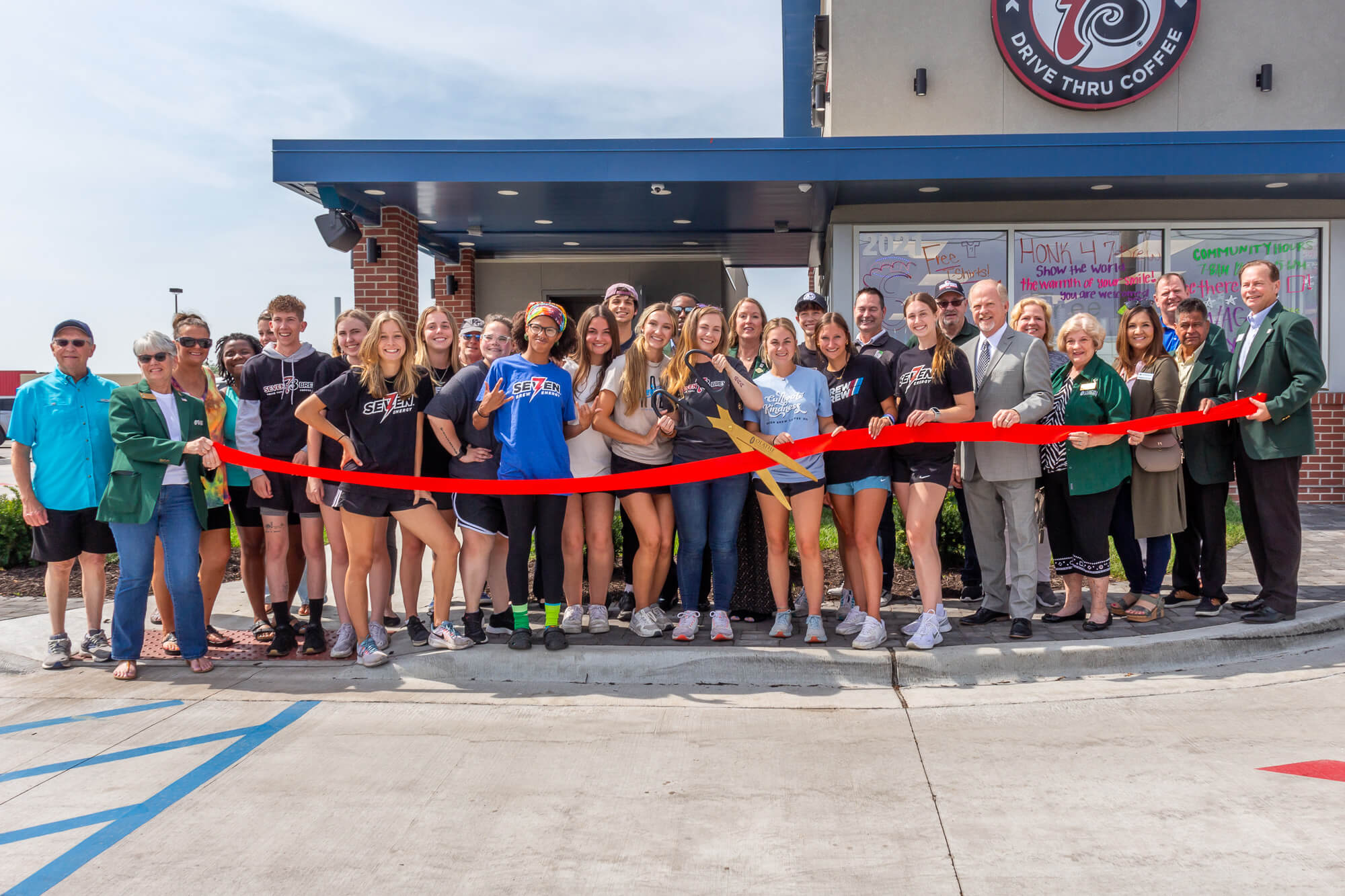 7Brew Chamber Ribbon Cutting