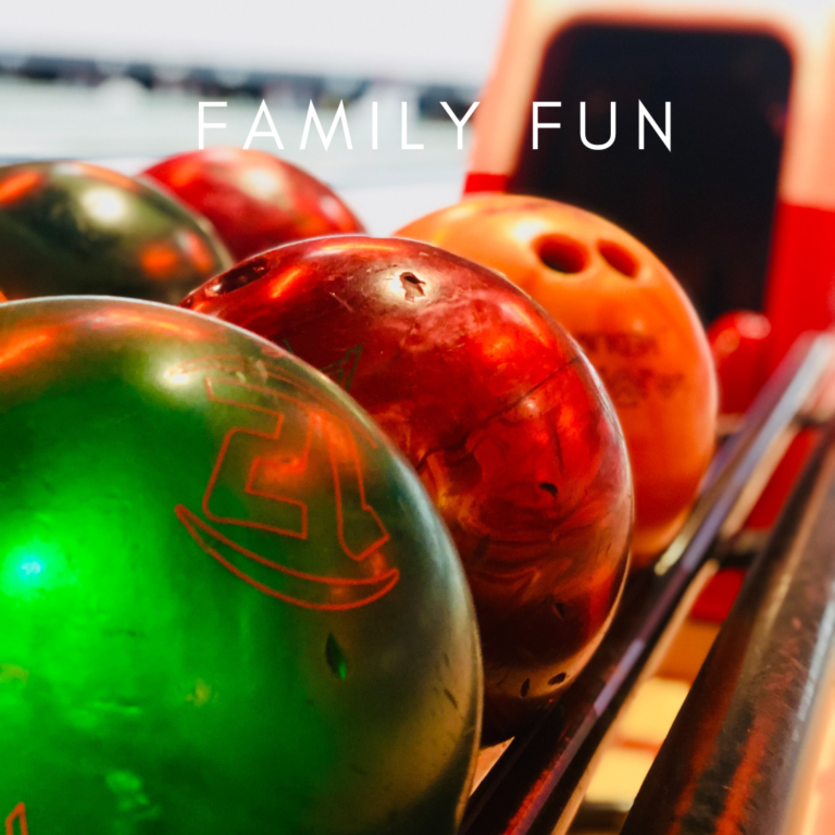 Bowling balls for family fun