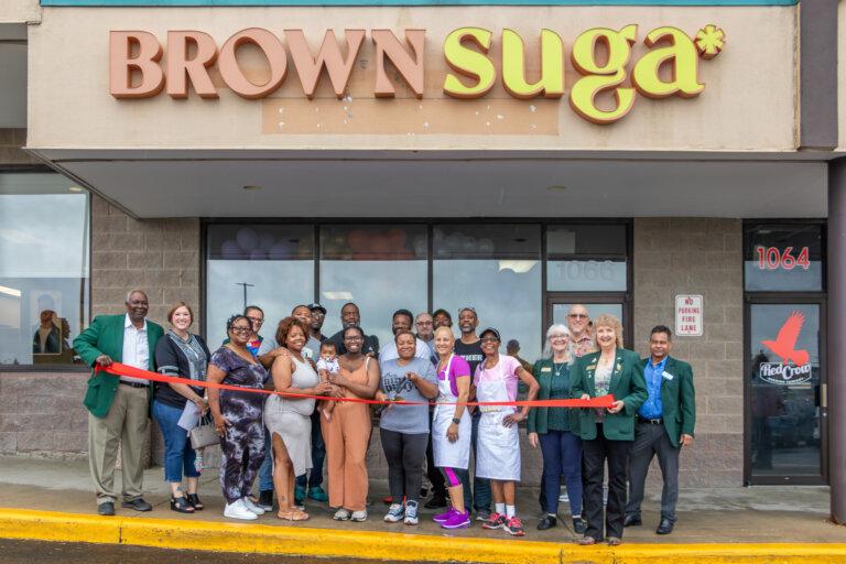 Brown Suga Chamber Ribbon Cutting