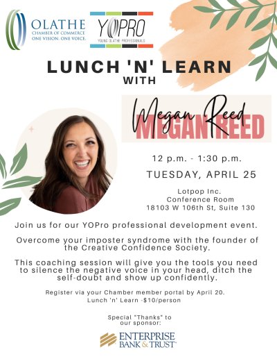 Lunch ‘n’ Learn on tap for April YOPro