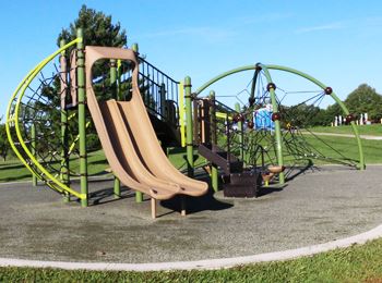 Outdoor park for kids at playground